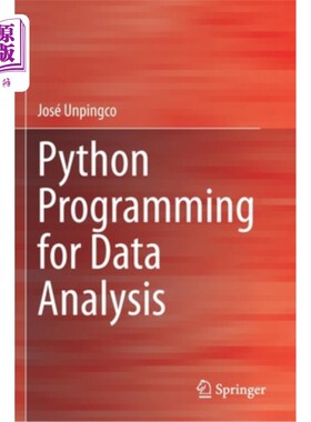 海外直订Python Programming for Data Analysis 用于数据分析的Python编程