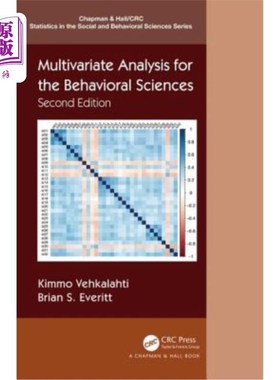 海外直订Multivariate Analysis for the Behavioral Sciences, Second Edition 行为科学的多元分析，第二版