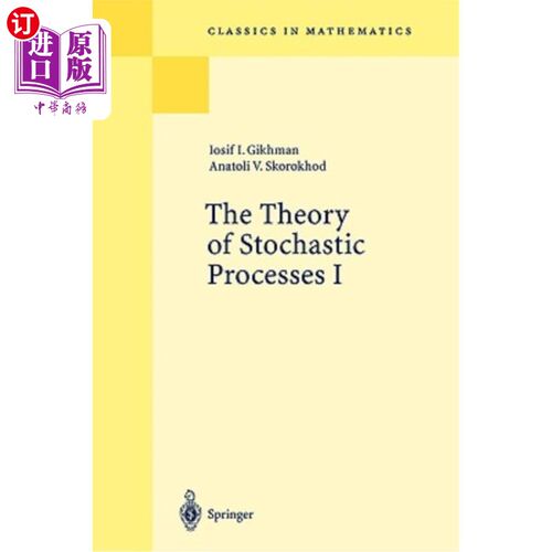 海外直订The Theory of Stochastic Processes I 随机过程理论1