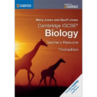 Cambridge IGCSE Biology Teacher's Resource CD-ROM 英文原版 剑桥IGCSE生物教师资源光盘不含纸质书【中商原版】
