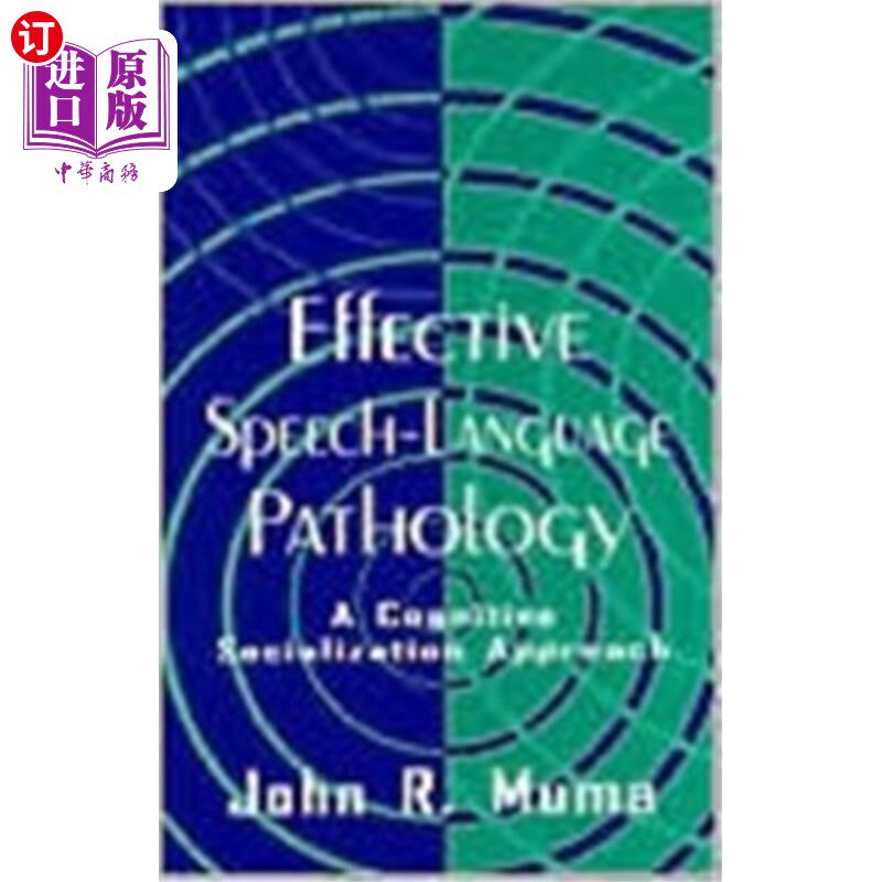 海外直订Effective Speech-language Pathology 有效语言病理学