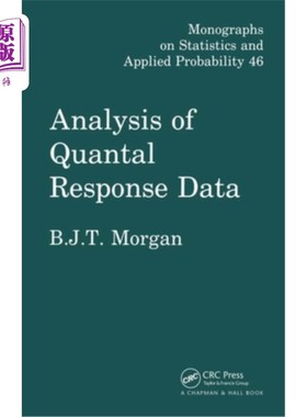 海外直订医药图书Analysis of Quantal Response Data 定量响应数据分析