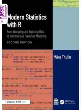 海外直订Modern Statistics with R: From Wrangling and Exploring Data to Inference and Pre Modern Sta