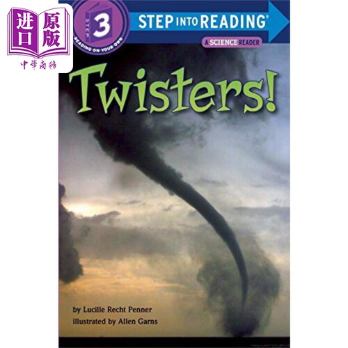 Step into Reading Step 3 Twisters! 兰登阅读进阶3：龙卷风！百科 英文原版 儿童绘本 分级阅读 Lucille Rechet Pen【中商?