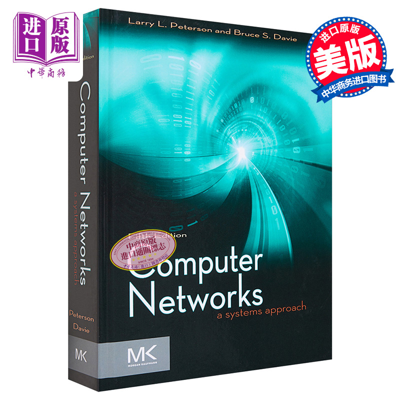 现货 Computer Networks 英文原版 计算机网络 系统方法 第5版 Larry Peterson【中商原版】 书籍/杂志/报纸 原版其它 原图主图