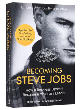 成为乔布斯 史蒂夫传记 英文原版 平装 Becoming Steve Jobs