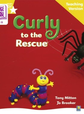 海外直订Rigby Star Guided Reading Yellow Level: Curly to... 里格比星空导读黄色水平：卷发到救援教学版