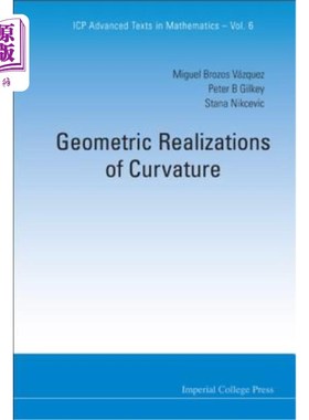 海外直订Geometric Realizations of Curvature 曲率的几何实现