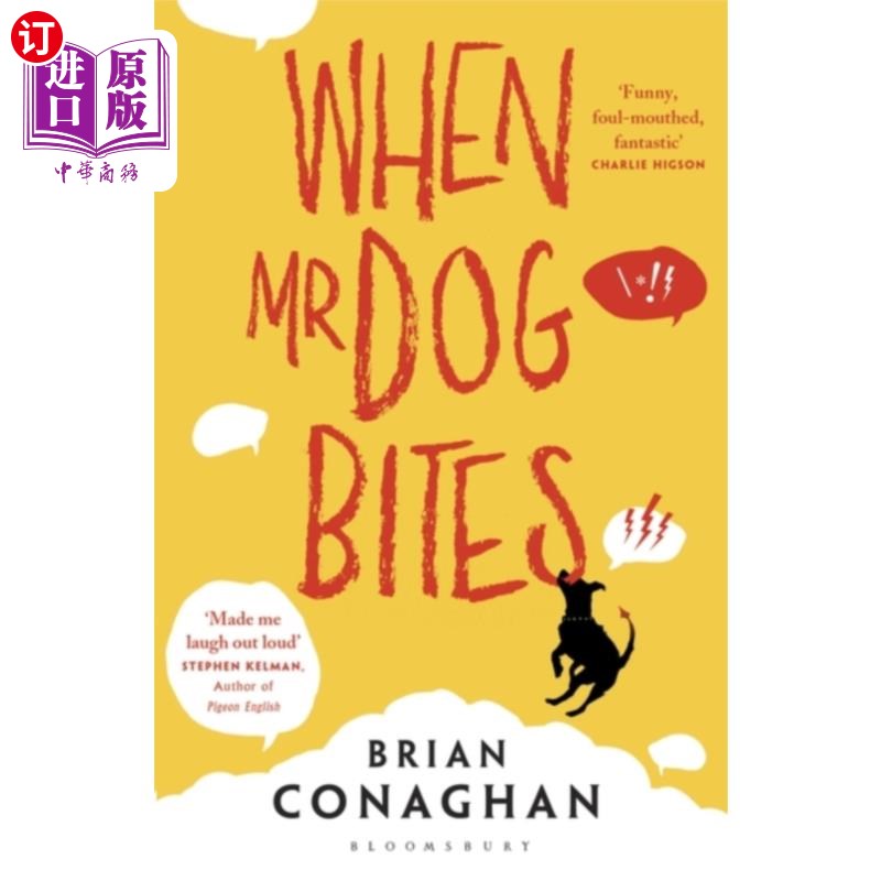 海外直订When Mr Dog Bites 当狗先生咬人
