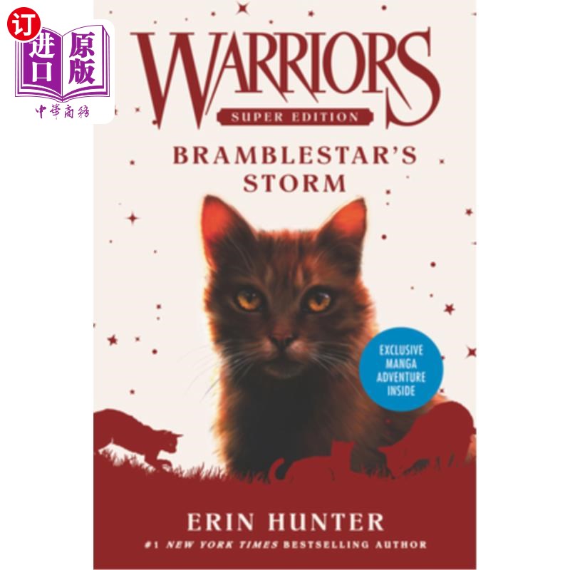 海外直订Warriors Super Edition: Bramblestar's Storm 勇士超级版：荆棘星风暴