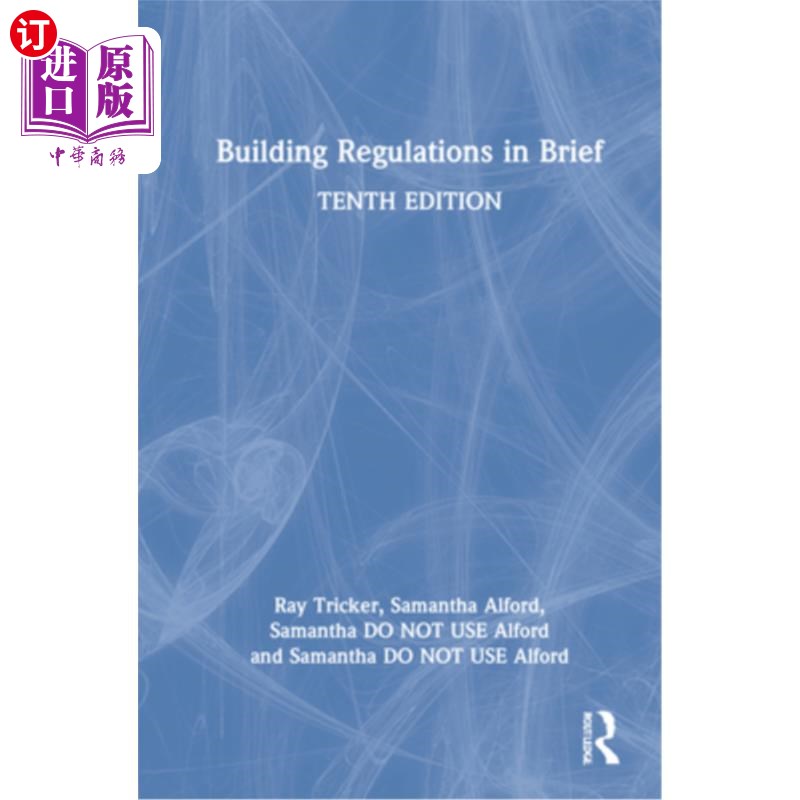 海外直订Building Regulations in Brief 建筑物规例简讯 书籍/杂志/报纸 艺术类原版书 原图主图