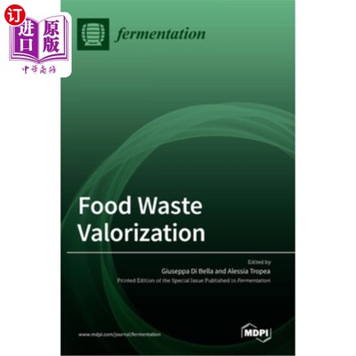 海外直订Food Waste Valorization 食物垃圾稳定物价
