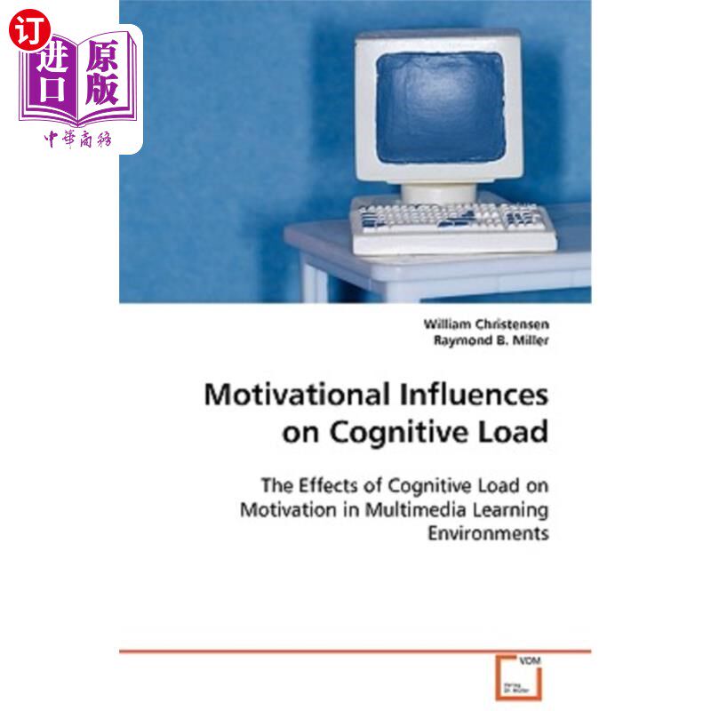 海外直订Motivational Influences on Cognitive Load 动机对认知负荷的影响
