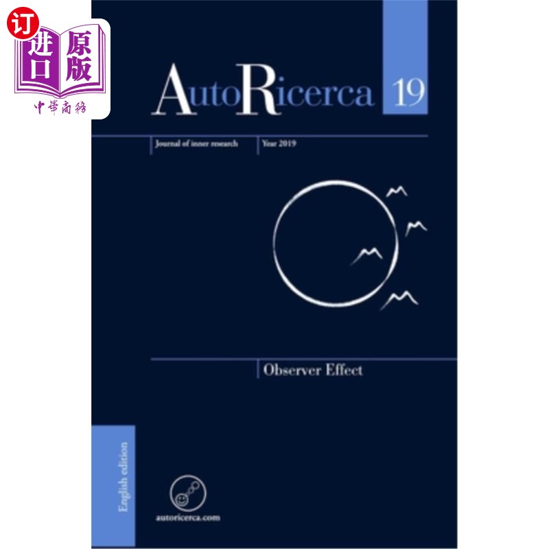 海外直订AutoRicerca - Volume 19, Year 2019 - Observer Effect 自动搜索-第19卷，2019年-观察员效应