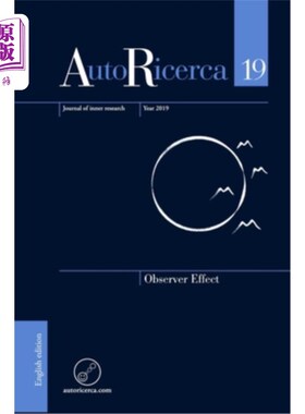 海外直订AutoRicerca - Volume 19, Year 2019 - Observer Effect 自动搜索-第19卷，2019年-观察员效应