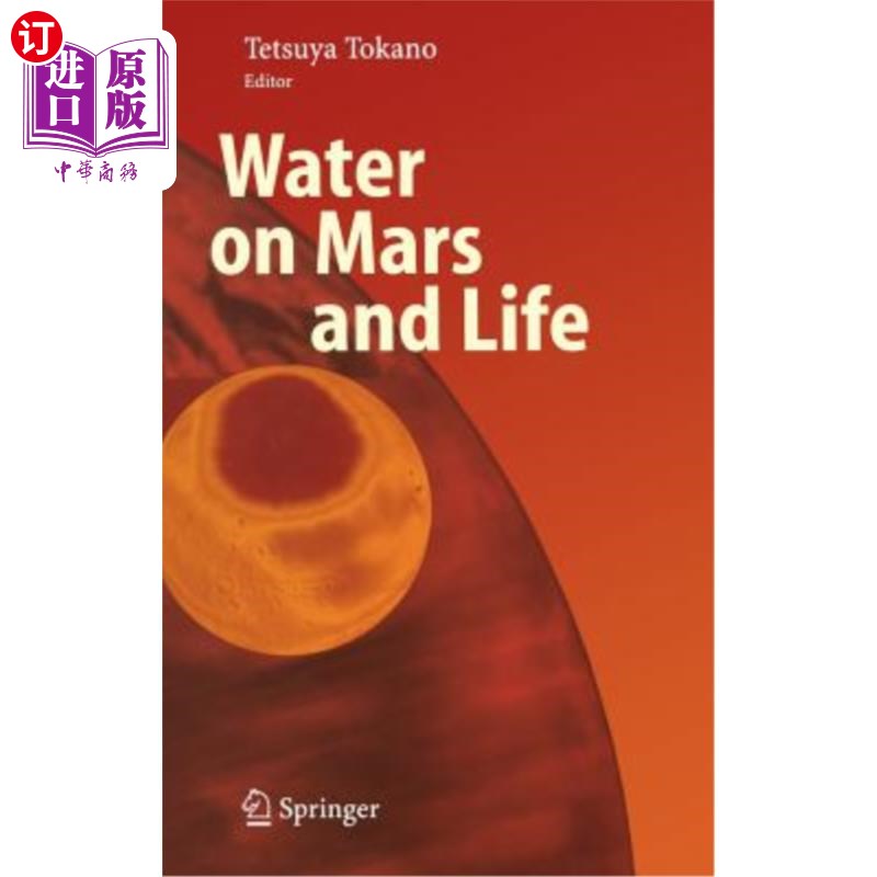 海外直订Water on Mars and Life 火星上的水和生命