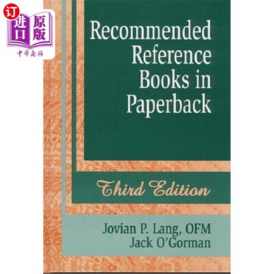 海外直订Recommended Reference Books in Paperback 推荐平装参考书
