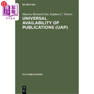 海外直订Universal Availability of Publications (UAP) 出版物的普遍可用性（UAP）