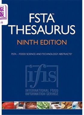 海外直订Fsta Thesaurus Ninth Edition Fsta叙词表第九版