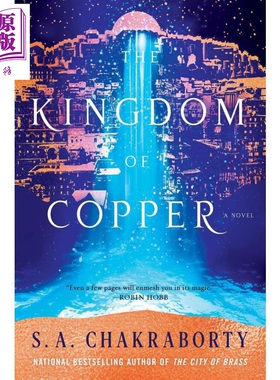 预售 戴瓦巴德三部曲 第2部 铜之王国 The Kingdom of Copper 英文原版 SA Chakraborty 奇幻小说【中商原版】