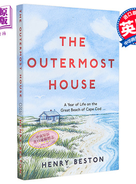 预售 亨利 贝斯顿 遥远的房屋 美国自然文学的经典之作 英文原版 The Outermost House Henry Beston【中商原版】