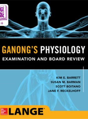 海外直订医药图书Ganong's Physiology Examination and Board Review 加农生理学考试与董事会审查