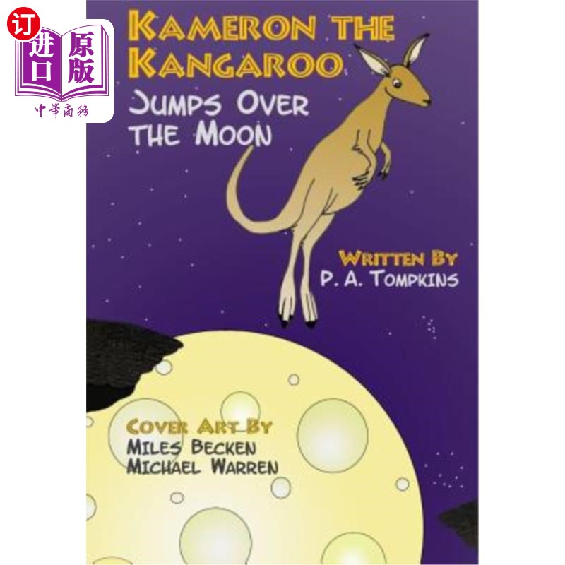海外直订Kameron the Kangaroo Jumps Over the Moon 袋鼠Kameron跳过月亮