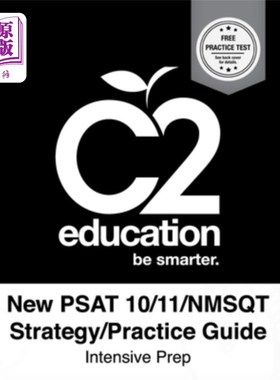 海外直订New PSAT 10/11/NSMQT Strategy/Practice Guide Intensive Prep 新PSAT 10/11/NSMQT策略/实践指南强化准备