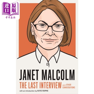 InterviewAndOtherConversations Interview系列 英文原版 Janet 马尔科姆 Last 珍妮特 中商原版 现货 Malcolm The