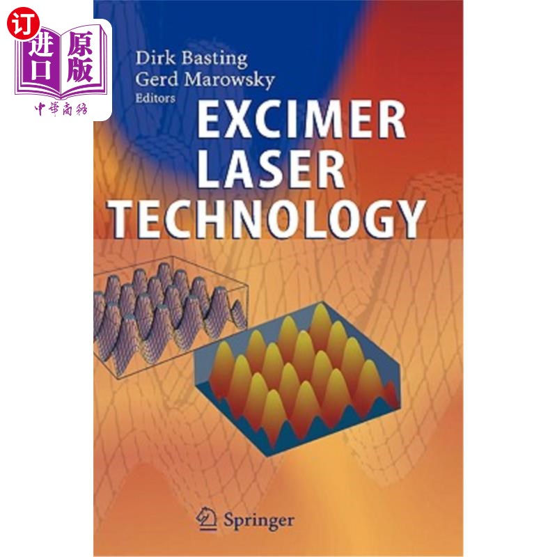 海外直订Excimer Laser Technology 准分子激光技术