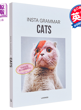 现货 【中商原版】INS风系列：猫咪 英文原版 Insta Grammar: Cats Irene Schampaert Lannoo