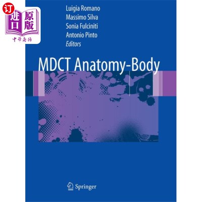 海外直订医药图书MDCT Anatomy - Body 多层螺旋ct解剖-身体