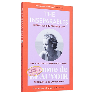波伏娃形影不离英文原版 The Inseparables Simone de Beauvoir 波伏娃生前未发表的小说英文原版书籍