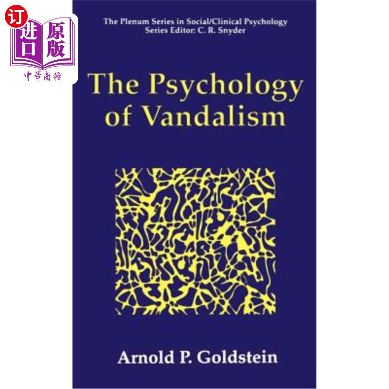 海外直订The Psychology of Vandalism 故意破坏的心理