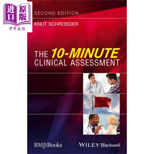现货 10分钟临床评估 第2版 The 10 Minute Clinical Assessment 英文原版 Knut Schroeder【中商原版】Wiley 医学