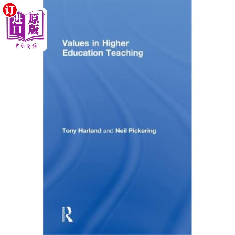 海外直订Values in Higher Education Teaching 高等教育教学中的价值观