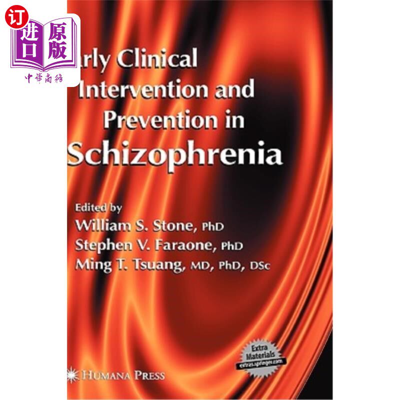 海外直订医药图书Early Clinical Intervention and Prevention in Schizophrenia 精神分裂症的早期临床干预与预防