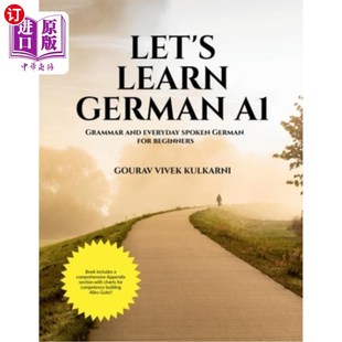 海外直订Let's Learn German A1: Grammar and everyday spoken German for beginners 让我们一起学德语A1:初学者语法和日