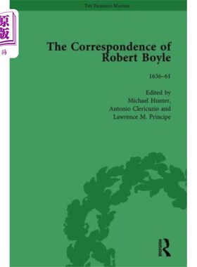 海外直订Correspondence of Robert Boyle, 1636-61 Vol 1 罗伯特·波义耳的书信，1636- 1661卷1