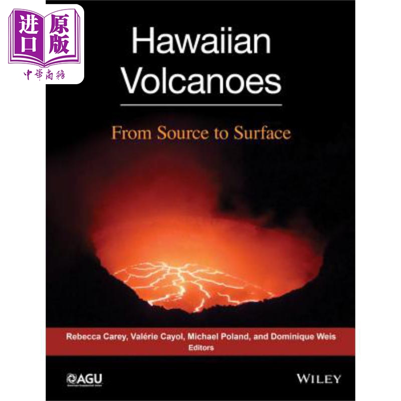 现货 夏威夷火山 从源头到地表 Hawaiian Volcanoes 英文原版 Rebecca Carey 中商原版
