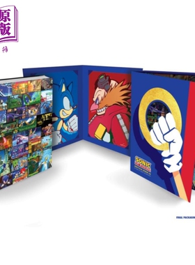 刺猬索尼克30周年作品回顾展 英文原版 Sonic the Hedgehog Encyclo-speed-ia Deluxe Edition Ian Flynn【中商原版】