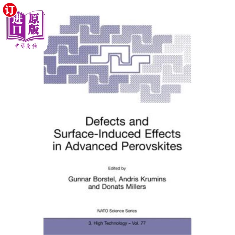海外直订Defects and Surface-Induced Effects in Advanced Perovskites