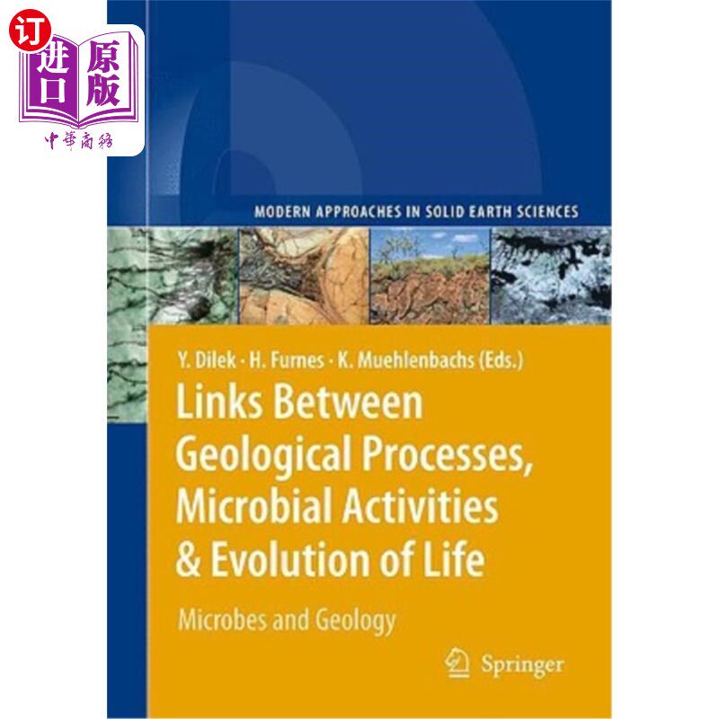 海外直订Links Between Geological Processes, Microbial Activities & Evolution of Life: Mi 地质过程、微生物活动与生命