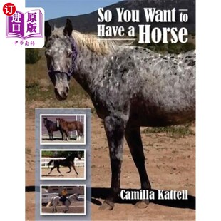 Want Have 所以你想要一匹马 海外直订So Horse You