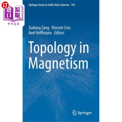 海外直订Topology in Magnetism 磁学中的拓扑学