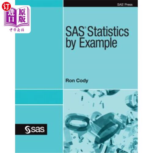 海外直订SAS Statistics by Example SAS统计（按示例）