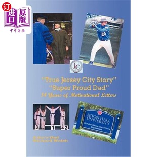 Super Jersey Story 真实 爸爸14 海外直订True Letters Proud City Years Dad 泽西城故事：超级骄傲 Motivational