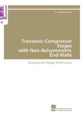 海外直订Transonic Compressor Stages with Non-Axisymmetric End Walls 非轴对称端壁跨声速压气机级