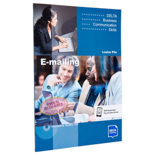 商务沟通技巧系列 发送电子邮件B1-B2课程 含音频 E-mailing B1-B2 Coursebook Business Communication Skills【中商原版】