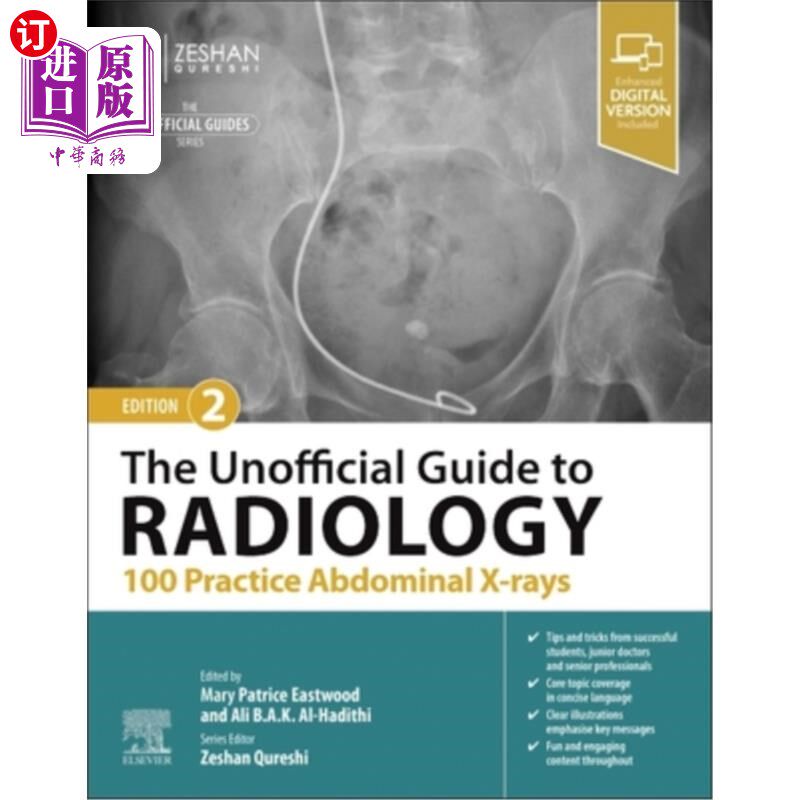 海外直订医药图书The Unofficial Guide to Radiology: 100 Practice Abdominal X-Rays 非官方放射学指南:100次腹部x光练习